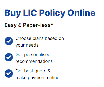 how to buy lic policy online